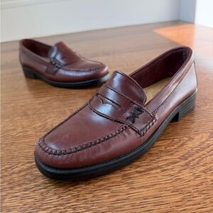 BASS WEEJUNS Katherine II Leather Penny Loafers Preppy Classic Brazil Academia 5
